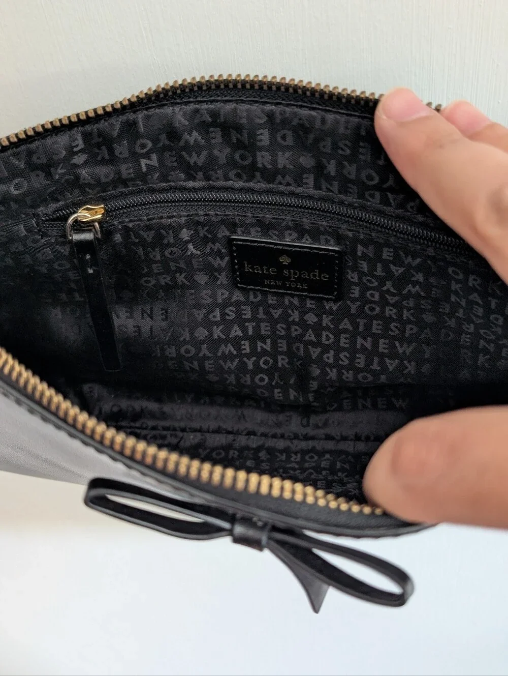Kate Spade Sawyer street declan black handbag